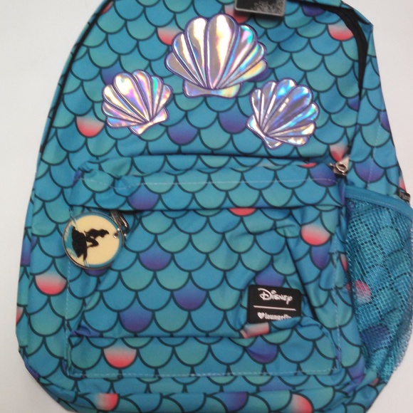 Loungefly Disney Little Mermaid Backpack Holograph - Picture 4 of 7
